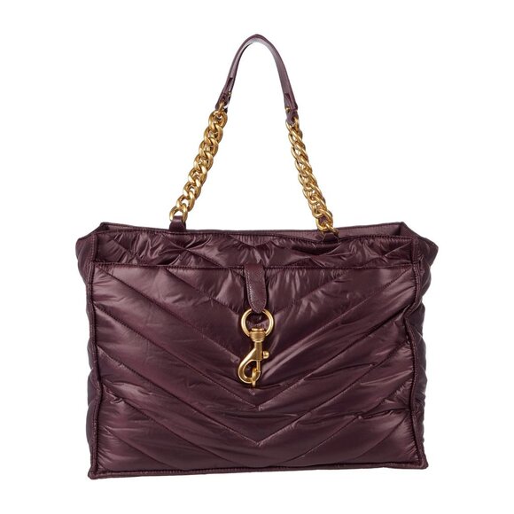 Rebecca Minkoff Edie Nylon Tote Malbec - Picture 1 of 15